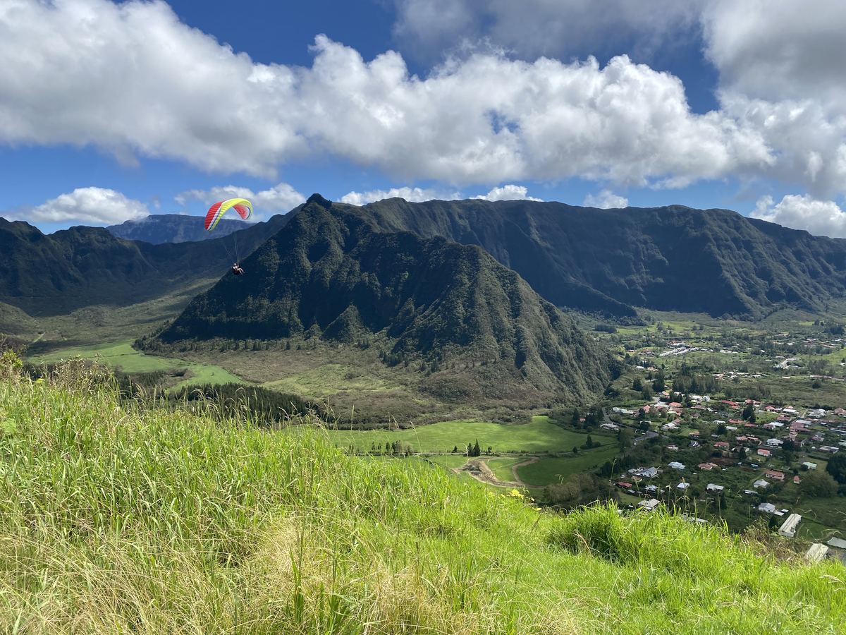 Baptême parapente panoramique La Réunion